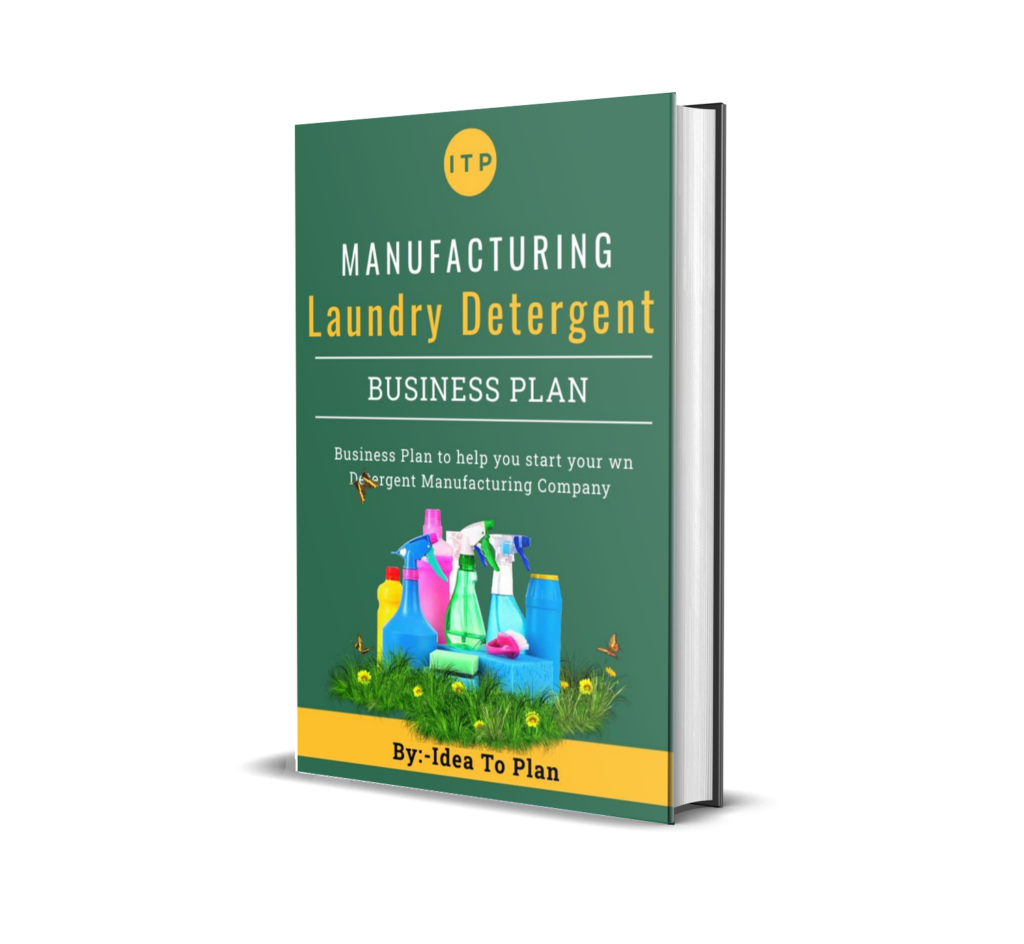 business plan for detergent manufacturing pdf